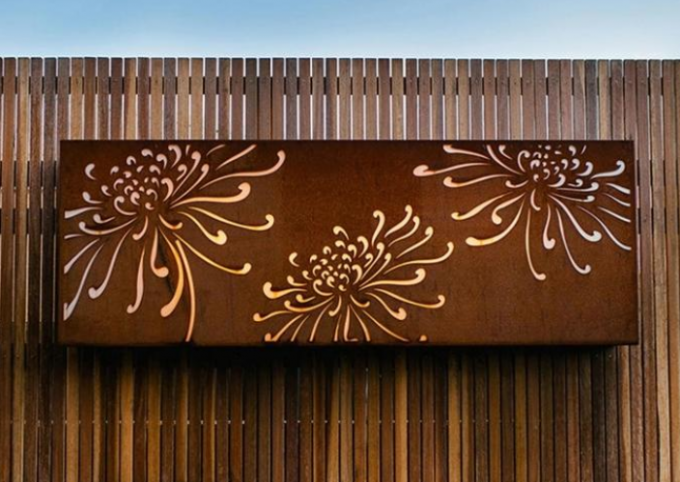De laser sneed het Openlucht van het Schermcorten van Waratah Decoratieve Comité van de het Staal Lichte Eigenschap