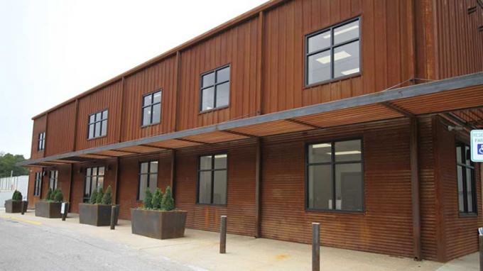 De Muurcomité van het roest de Decoratieve Aangepaste Metaal van het Certificaatcorten van Ce TUV Bekleding van de het Staalmetaal Golfmuur