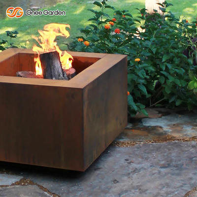 OEM ODM 120cm Corten de Brandkuil van Pit Heavy Duty Wood Burning van de Staalbrand