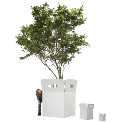 Dikte 1.5mm6.0mm Grote Lange van de Potten Lange Corten van de Metaalbloem het Staalplanter