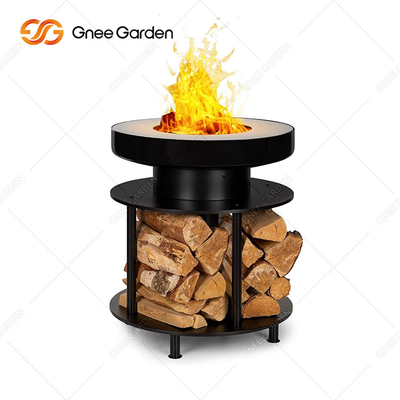 Outdoor Patio BBQ Fire Pit Grill Tafel Cortenstaal Voorgeroest