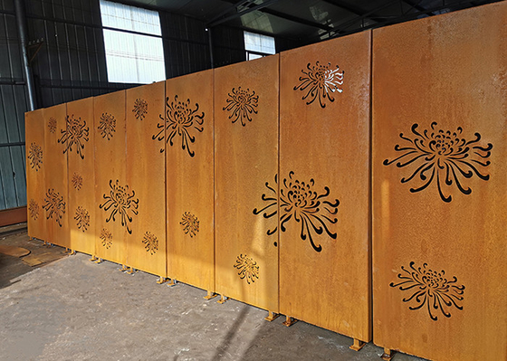 3mm van de het Metaaltuin van het Chrysantenpatroon van de Ornamentencorten van de het Staallaser de Besnoeiingscomités