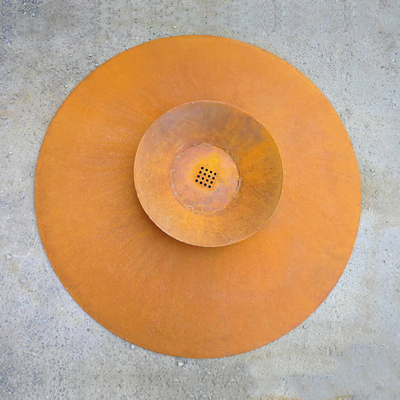 Openluchtcorten-Staalbrand Pit Rusty Burner Outdoor For Backyard
