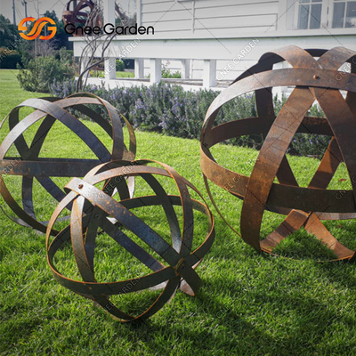 Van de het Metaaldecoratie van het tuinlandschap van de Ornamentencorten het Staaldecoratie voor Homeyard