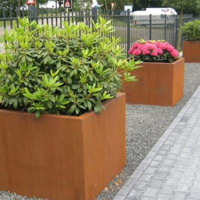 Van de de Plantersverwering van de metaalreeks van de het Staalplanter van de Dooscorten de Pot van de het Staalplanter