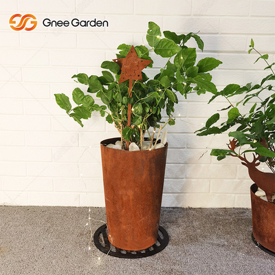 Het Grote Art Craft Corten Steel metaal Rusty Garden Ornaments Customizable Size van Ce