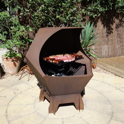 Cortenstaal Openlucht het Koken de Grillweerbestendigheid van de Grills Europese Barbecue