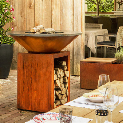 Van de het Staalbarbecue van aanpassingscorten van de de Grilltuin van de de Barbecuehoutskool de Grill Hoge Duurzaamheid