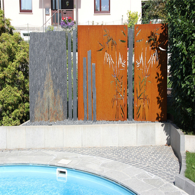 Van de Tuinproducten van het huis het Decoratieve Metaal van de de Tuinschermen Staal Hoog Beëindigen van Corten