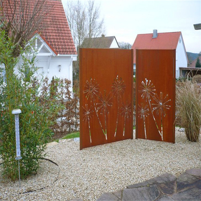 De gesneden Decoratieve Corten-de Schermencomités van de Staaltuin OEM ODM Dienst