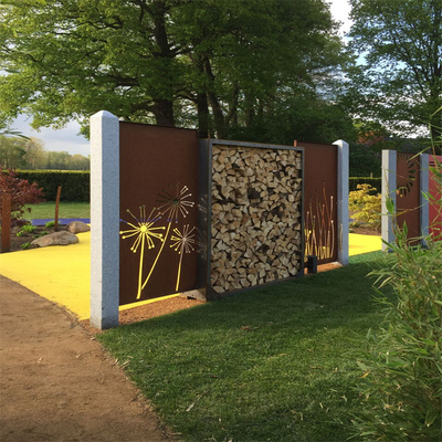 Het hoge van de Tuinproducten van het Starheidsmetaal Uitstekende Scherm van de het Staalprivacy van Corten