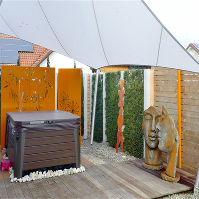 Voorgeroeste metalen tuinproducten Cortenstaal decoratieve panelen op maat gemaakt