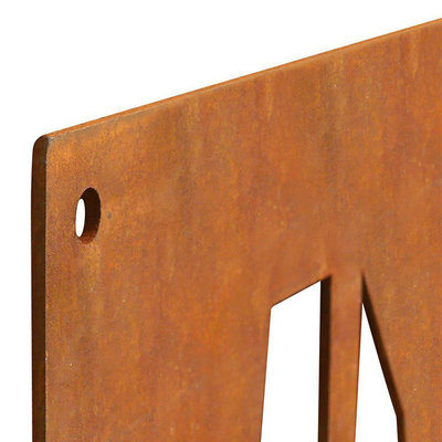 Het aangepaste Corten-de Zaal van het Staalmetaal het Huis van Verdelersverdelingen Leven