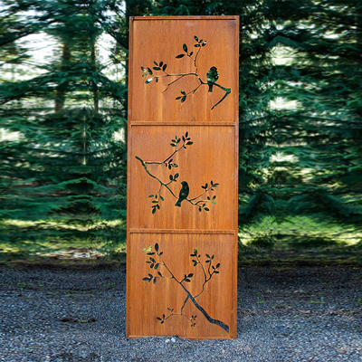 Openluchtcorten-pre Geroeste de Verdelercomités van de Staal Decoratieve Schermen
