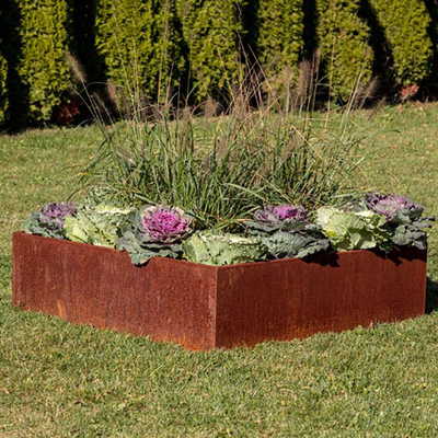 OEM ODM Openluchtmetaal Opgeheven de Tuinbed van het Terrasbalkon voor Plantaardige Roestvrij
