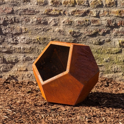 Van de het Staalplanter van Corten van de laserbesnoeiing Pot van de de Tuin de Openluchtbloem