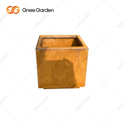 Van de het Metaaltuin van het Cortenstaal Kleurenvak van de de Planters het Openluchtroest