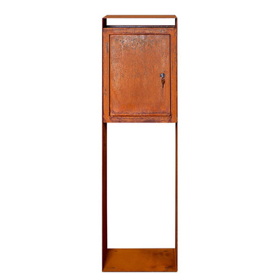 Van het het Staalmetaal van Corten van het verweringsstaal van de het Pakketdaling de Doos Verticale Decoratief