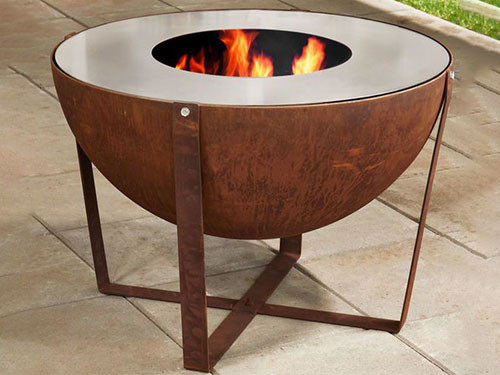 1200mm Dia Charcoal Buring Outdoor Cooking de Goedkeuring van Grillsce
