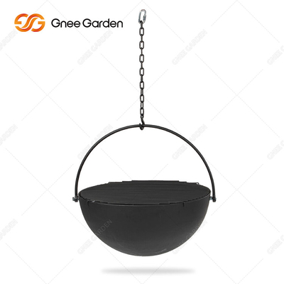 BBQ Vuurschaal Cortenstaal Met Grillring Outdoor Camping