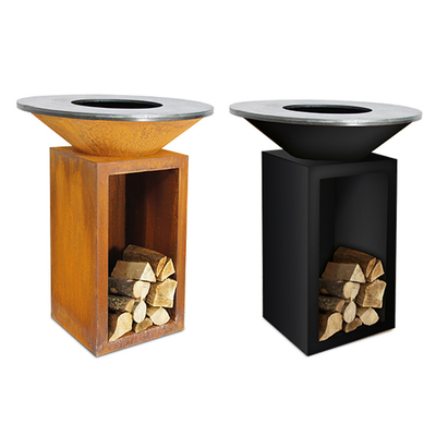 van de de Houtskoolbarbecue van 15Inch Prerusted Openlucht de Grillspicknick het Kamperen Ceramische Barbecuegrills