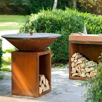 van de de Houtskoolbarbecue van 15Inch Prerusted Openlucht de Grillspicknick het Kamperen Ceramische Barbecuegrills