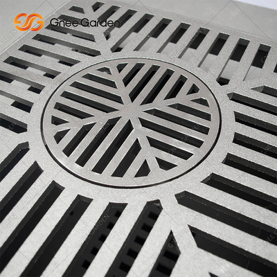 Van de de BARBECUEbrand van het Cortenstaal de Kokende Grills van Pit Grill Trapezoid Shaped Outdoor voor Tuin