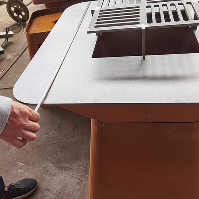 Cortenstaal Cooktop Grill Fire Pit Outdoor BBQ aanpassen