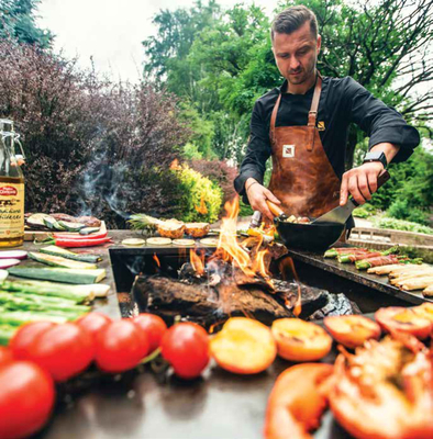 Verweerde Cortenstalen Bbq Vuurplaats 3mm Dik Met Cirkel Plancha