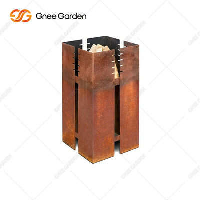Cortenstaal Bbq Houtskoolgrilltafel 3mm Dikte