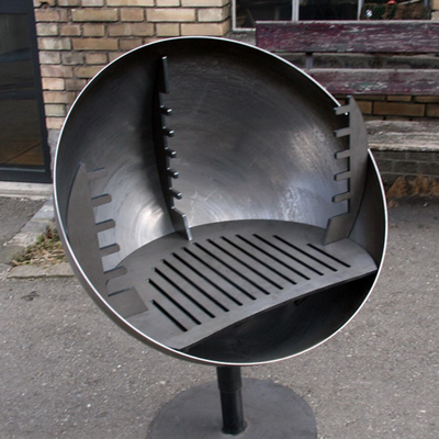 Grote Openlucht Kokende van de het Staalbrand van Grillscorten de BARBECUEgrill van Pit Fire Bowl