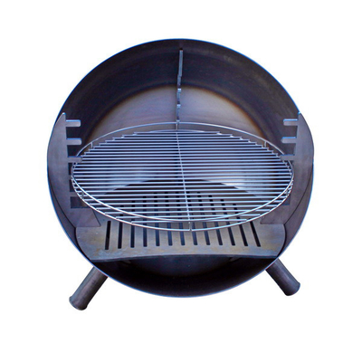 Houten Brandende Corten-van de de Houtskoolbarbecue van Metaal Openlucht Kokende Grills het Staalbarbecue van Corten