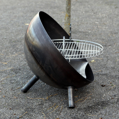 Houten Brandende Corten-van de de Houtskoolbarbecue van Metaal Openlucht Kokende Grills het Staalbarbecue van Corten