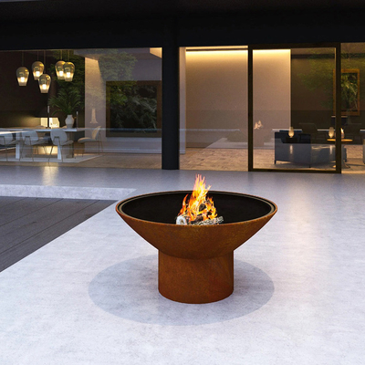 Grote Grootte 3mm dik Openlucht Kokende Grills met Cirkel Plancha