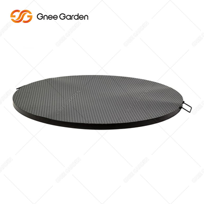 Van de Grillcorten van Plancha van barbecue Openlucht Kokende Grills het Staalbrand Pit Black Colour