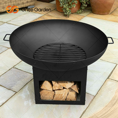 De natuurlijke van het het Staalmetaal van Roestcorten van de de Barbecuegrill Grote Openluchtbrand Pit Customized