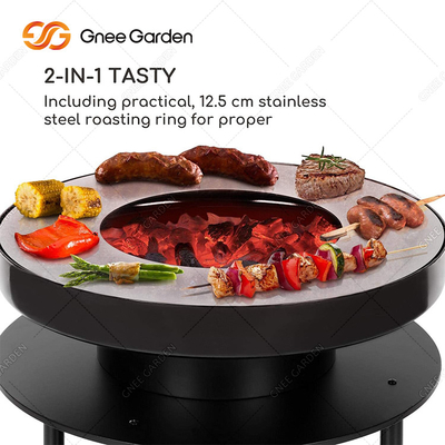 Metalen Barbecue Grill Houtskool Grill Houtskool Camping Houtskool Bbq Grill Barbecue Draagbare