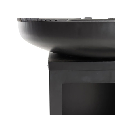 Het openlucht Zwarte Kleine van de de Houtskoolbarbecue van het Barbecuefornuis de Grillterras Kamperen