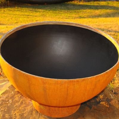 Klantgerichte van de Laserbesnoeiing Draagbare Corten het Staalbrand Pit Outdoor Prerusted van Firepits
