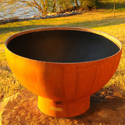 Klantgerichte van de Laserbesnoeiing Draagbare Corten het Staalbrand Pit Outdoor Prerusted van Firepits