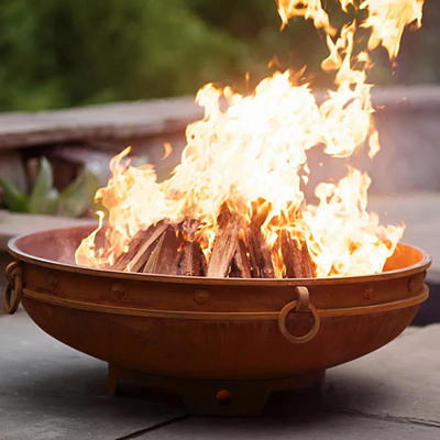 Het Staal van de 37 Duimverwering om Staalbrand Pit Portable Camping Brazier Outdoor
