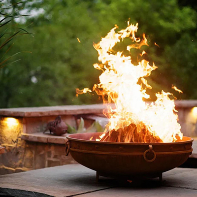Het Staal van de 37 Duimverwering om Staalbrand Pit Portable Camping Brazier Outdoor
