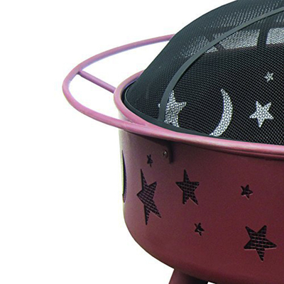 Het aangepaste Metaal het Stempelen van de Kuilcorten van de Staalbrand Staal Firebowl 3mm Dikte