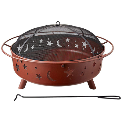 Het aangepaste Metaal het Stempelen van de Kuilcorten van de Staalbrand Staal Firebowl 3mm Dikte