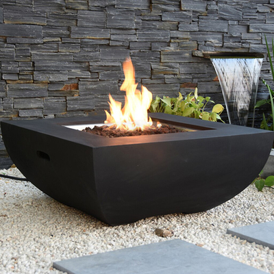 Van het Vuurcorten van de binnenplaatstuin van het het Staalgas de Brandkuil 34inch wijd