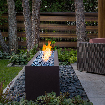 Staalbrand Pit Outdoor Home Garden Decoration Rusty Corten Steel Fire Pit
