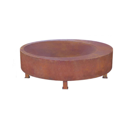 Hout die de Grote Brand Pit Outdoor Fire Bowl 600mm1500mm branden van het Verweringsstaal