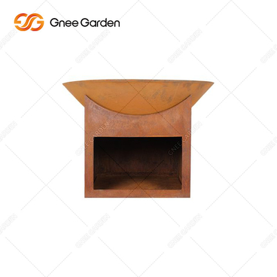 Prerusted Openlucht Houten Brandende Brand Vochtbestendig Pit Patio Wood Fire Pit