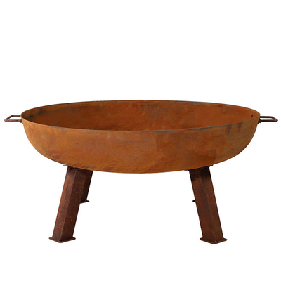 De draagbare Corten-Kom van de de Fornuizenbrand van Pit Camping Corten Steel Bonfire van de Staalbrand