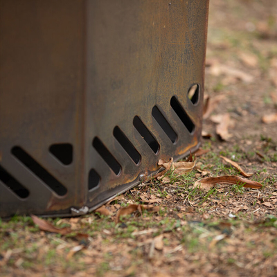 25,5 inch buitenverwarmer rookloze camping vreugdevuurkom rond staal
